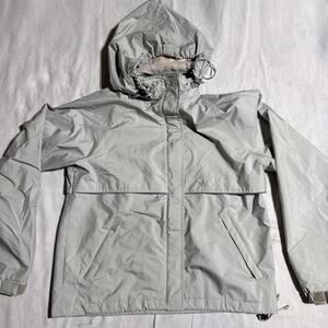 Vintage Adidas Gore-Tex Jacket Womens Medium Pale Green Full Zip Windbreaker